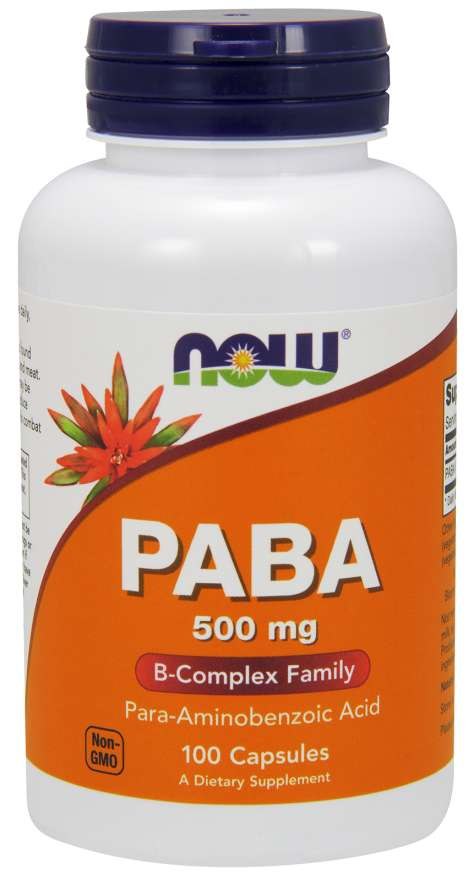 PABA, 500 mg - 100 kapsúl