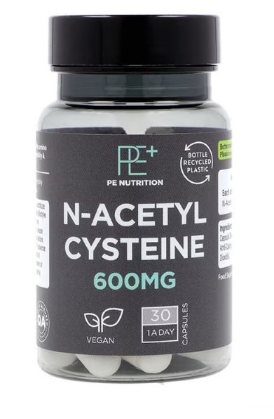 PE Nutrition N-Acetyl Cystein, 600mg - 30 kapsúl