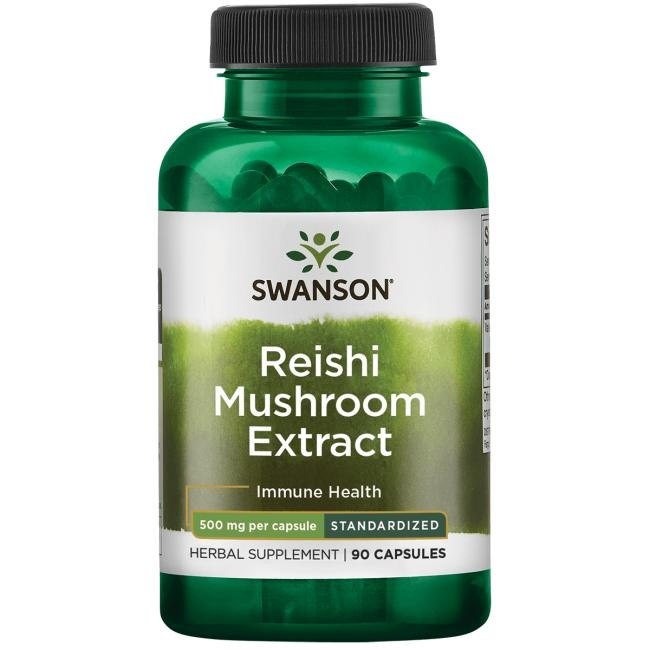 Reishi hubový extrakt, 500 mg - 90 kapsúl