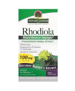 Rhodiolarod, 100 mg - 60 vegetariánskych kapsúl