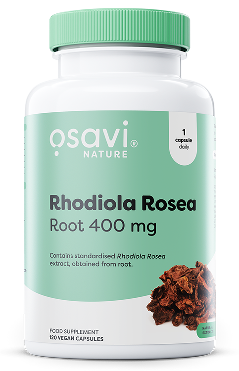 Rhodiola Rosea Koreň - 400 mg - 120 vegánskych kapsúl