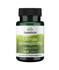 Ashwagandha Ultimate KSM-66, 250 mg - 60 rastlinných kapsúl
