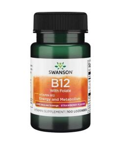 Vitamín B-12, 1000 mcg - 100 žuvacích tabliet
