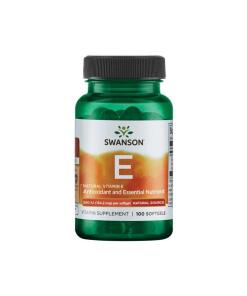 Swanson - SWANSON Prírodný vitamín E 200IU 100 kapsúl