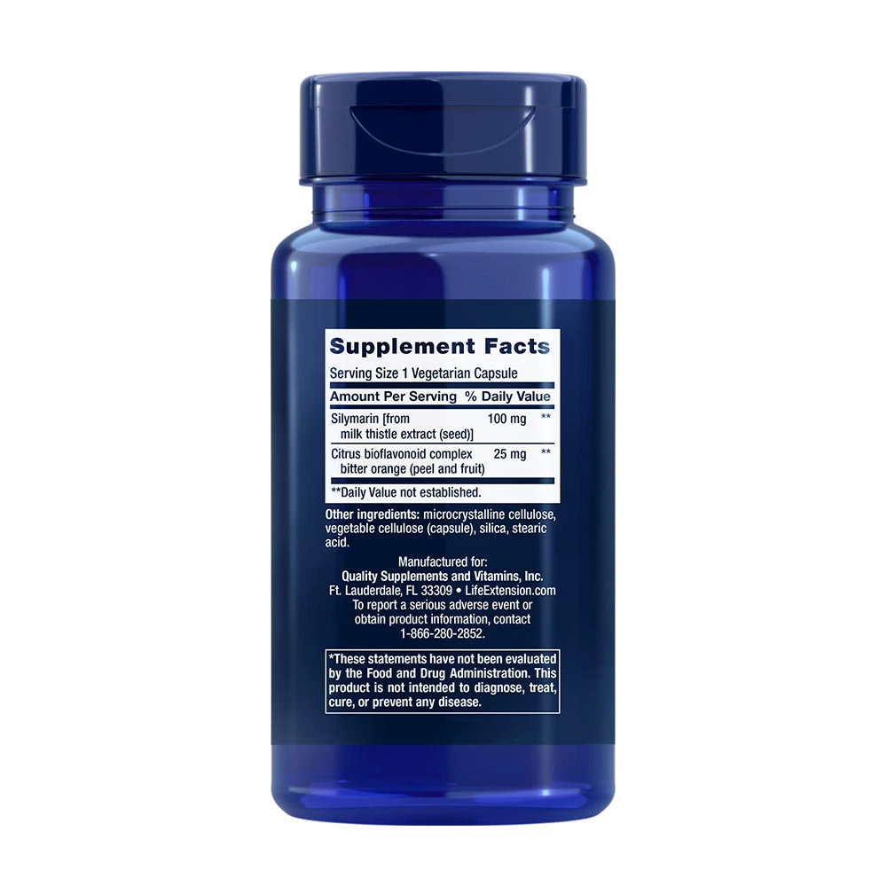 Silymarín, 100 mg - 90 kapsúl – Obrázok 2