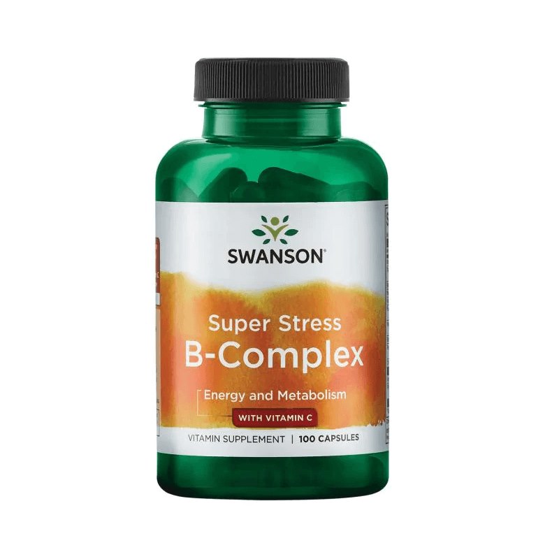 Super Stress B-komplex s vitamínom C - 100 kapsúl