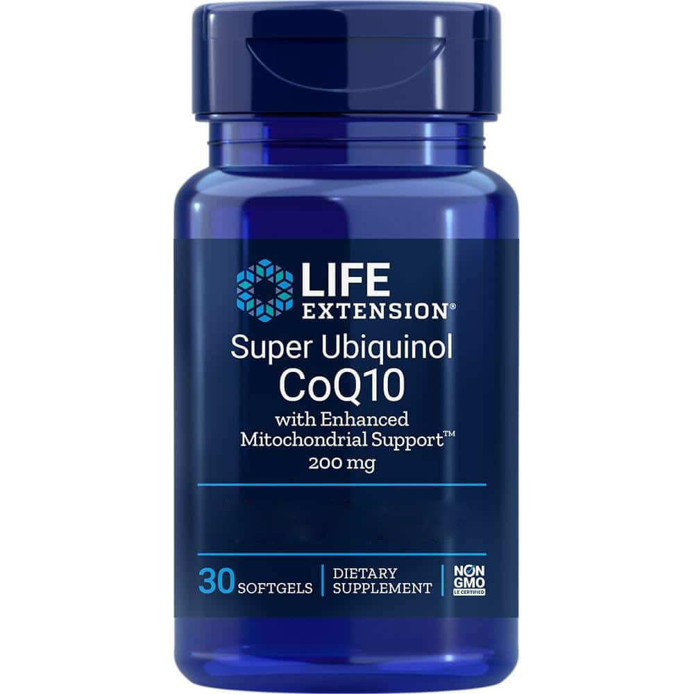 Super Ubiquinol CoQ10 s vylepšenou podporou mitochondrií, 200 mg - 30 mäkkých kapsúl – Obrázok 4