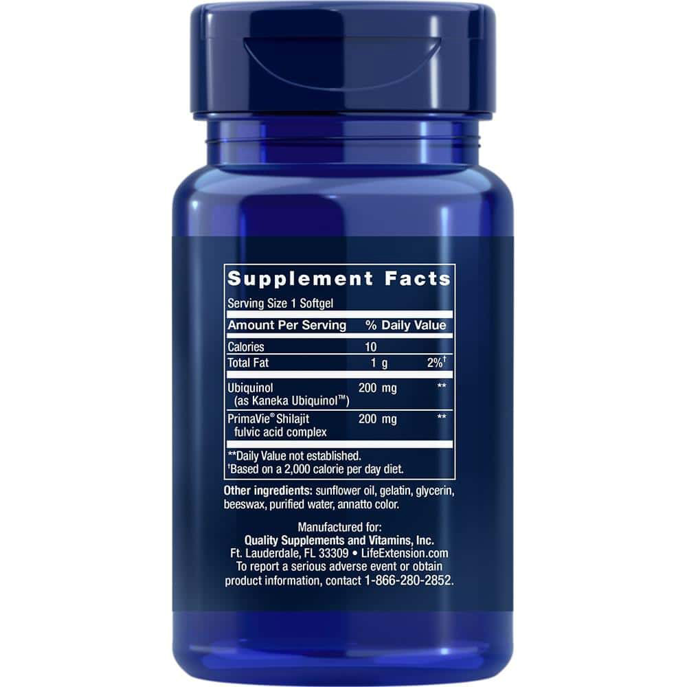 Super Ubiquinol CoQ10 s vylepšenou podporou mitochondrií, 200 mg - 30 mäkkých kapsúl – Obrázok 5