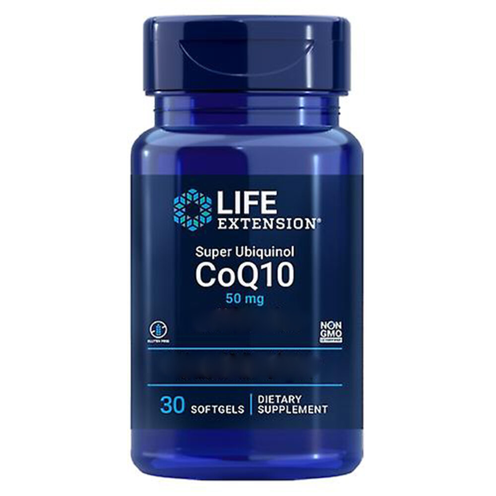 Super Ubiquinol CoQ10 s vylepšenou podporou mitochondrií, 50 mg - 30 mäkkých kapsúl – Obrázok 4