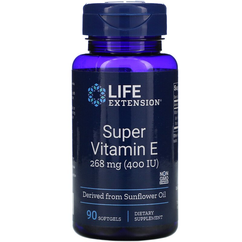 Super E-vitamín, 268 mg - 90 mäkkých kapsúl