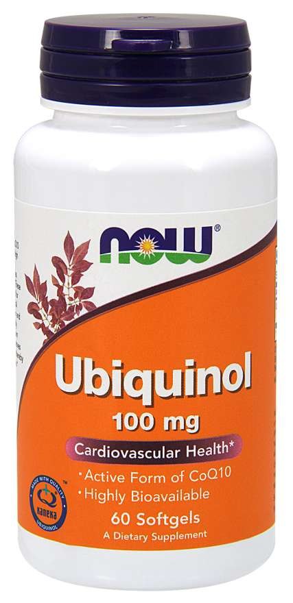 Ubiquinol, 100 mg - 60 mäkkých kapsúl