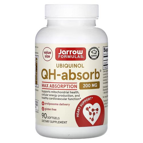 Ubiquinol QH-absorber - 200 mg - 90 mäkkých kapsúl