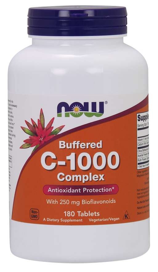 Vitamín C-1000 komplex - S 250 mg bioflavonoidov - 180 tabliet