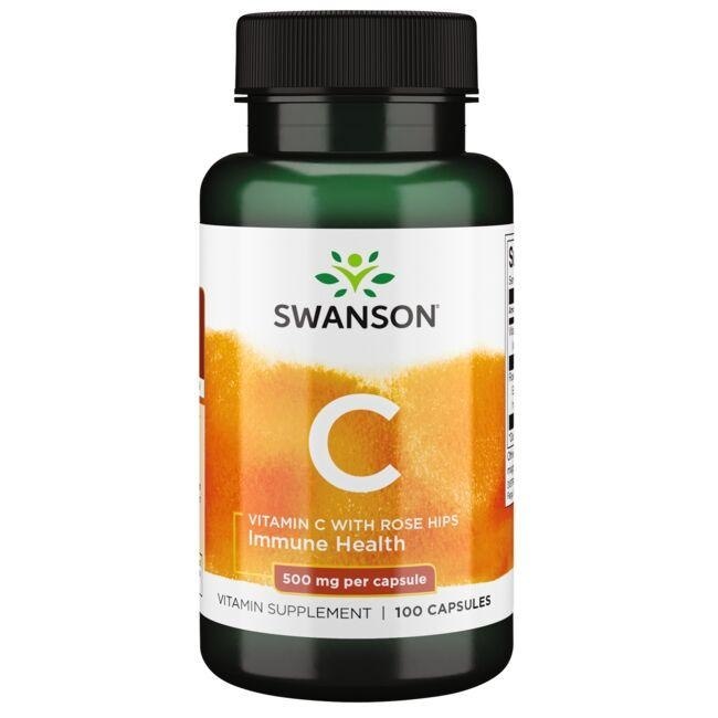 Vitamín C s výťažkom z šípok, 500 mg - 100 kapsúl