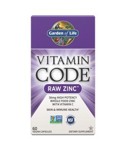 Vitamin Code Surový Zinok - 60 vegánskych kapsúl