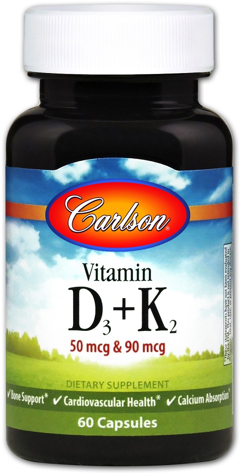 Vitamín D3 + K2 - 60 kapsúl