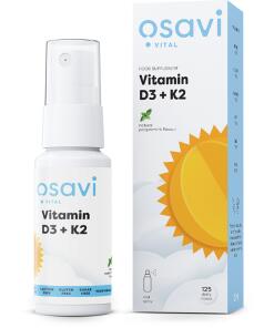 Vitamín D3 + K2 ústny sprej, mäta - 25 ml