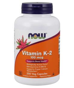 Vitamín K-2, 100 mcg - 250 kapsúl