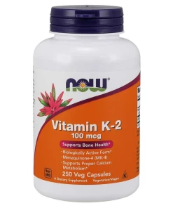 Vitamín K-2, 100 mcg - 250 kapsúl