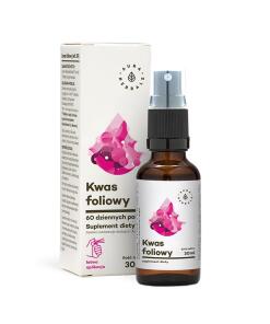 Aura Herbals - AURA HERBALS Vitamín B9, Kyselina listová, sprej (30 ml)