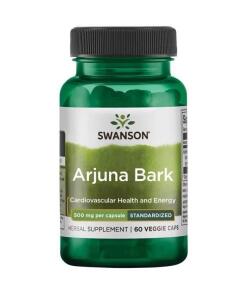 Arjuna kôra, 500 mg - 60 vegetariánskych kapsúl