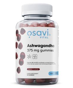 Ashwagandha 375mg Gumičky, Čerešňa - 90 gumičiek