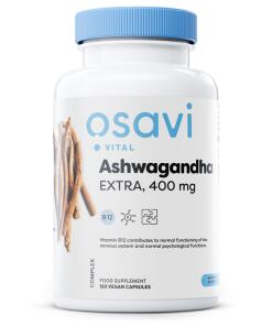 Ashwagandha Extra - 400 mg - 120 vegánskych kapsúl