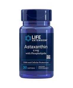 Astaxantín s fosfolipidmi, 4 mg - 30 mäkkých kapsúl