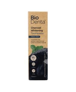 BeConfident - BECONFIDENT BioDenta bieliaca zubná pasta s aktívnym uhlím s príchuťou čerstvej mäty (75 ml)