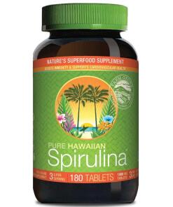 Cyanotech Co - CYANOTECH CO Havajská spirulina, 1000 mg (180 tabliet)