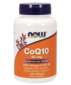 CoQ10 s Omega-3, 60 mg - 120 mäkkých kapsúl
