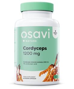 Cordyceps, 1200 mg - 60 vegánskych kapsúl