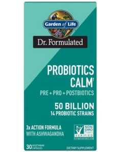 Garden of Life - Dr. Formulated Probiotiká na upokojenie 50 miliárd - 30 kapsúl