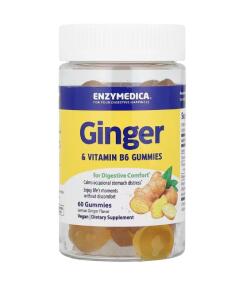 Ingefär & Vitamín B6 želé, Citrón a Ingefär - 60 želé