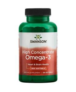 Vysoko koncentrované Omega-3 - 120 mäkkých kapsúl