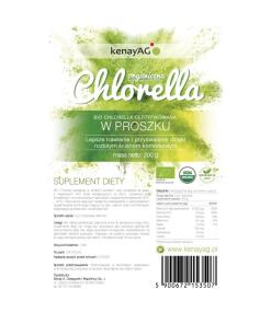 Kenay - KENAY Chlorella Organic Powder (200 g / 7,055 oz.)