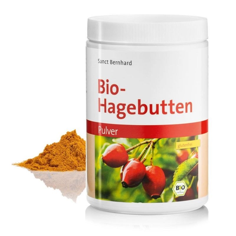Krauterhaus Sanct Bernhard - KRAUTERHAUS SANCT BERNHARD Bio powdered rosehips (500 g / 17,6 oz.)
