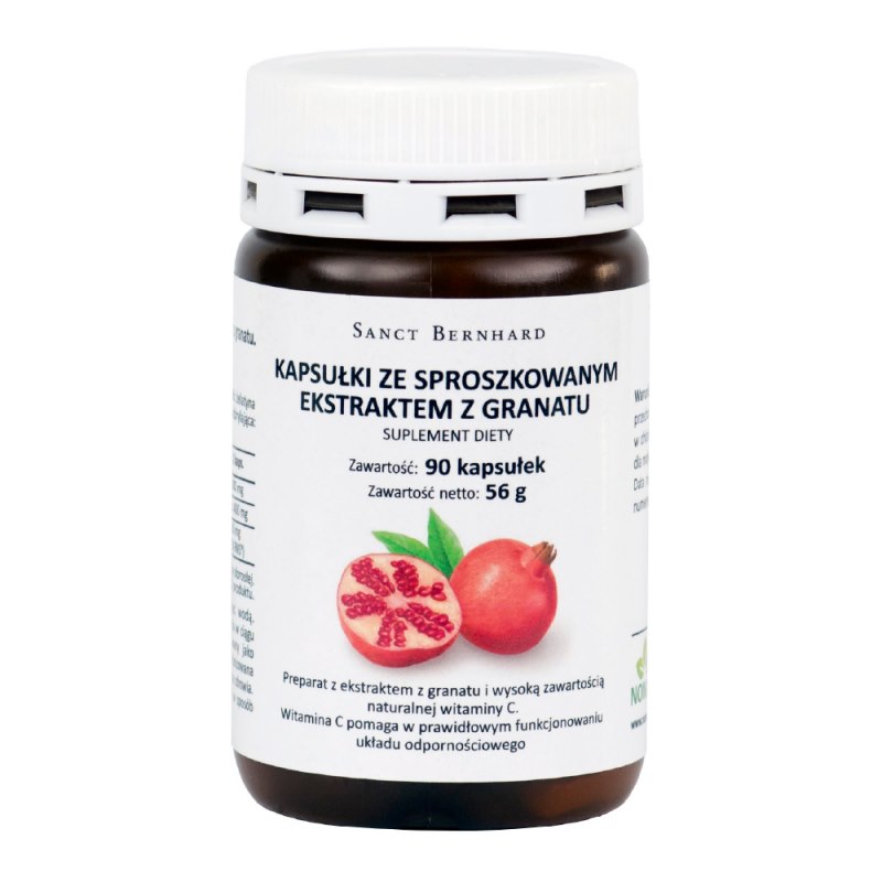 Krauterhaus Sanct Bernhard - KRAUTERHAUS SANCT BERNHARD Pomegranate , 500 mg (90 caps)