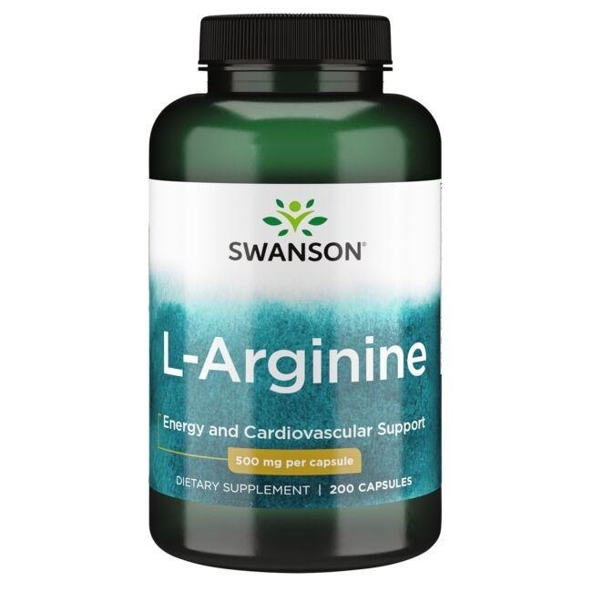 L-Arginín, 500 mg - 200 kapsúl