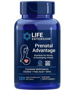 Life Extension - Prenatálna výhoda (120 mäkkých kapsúl)