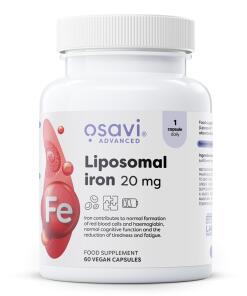 Liposomálny železo, 20 mg - 60 vegánskych kapsúl