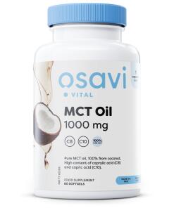MCT olej, 1000 mg - 60 mäkkých kapsúl
