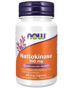 Nattokinase, 100 mg - 60 rastlinné kapsule