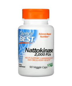 Nattokinase, 2000 FU - 90 kapsúl veganských