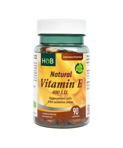Prírodný vitamín E, 400 IU - 90 kapsúl