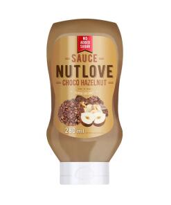 Orechová omáčka Nutlove, Choko Lieskové oriešky - 280 ml