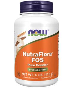 NutraFlora FOS, čistý prášok - 113 g