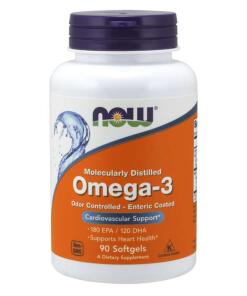Omega-3 s enterickým obalom - 90 mäkkých kapsúl