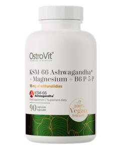 OstroVit - OstroVit KSM-66 Ashwagandha® + Horčík + B6 P-5-P (90 rastlinných kapsúl)