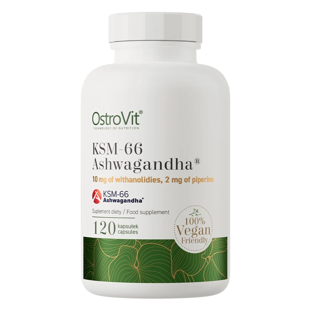 OstroVit KSM-66 Ašvaganda® Vege (120 kapsúl)